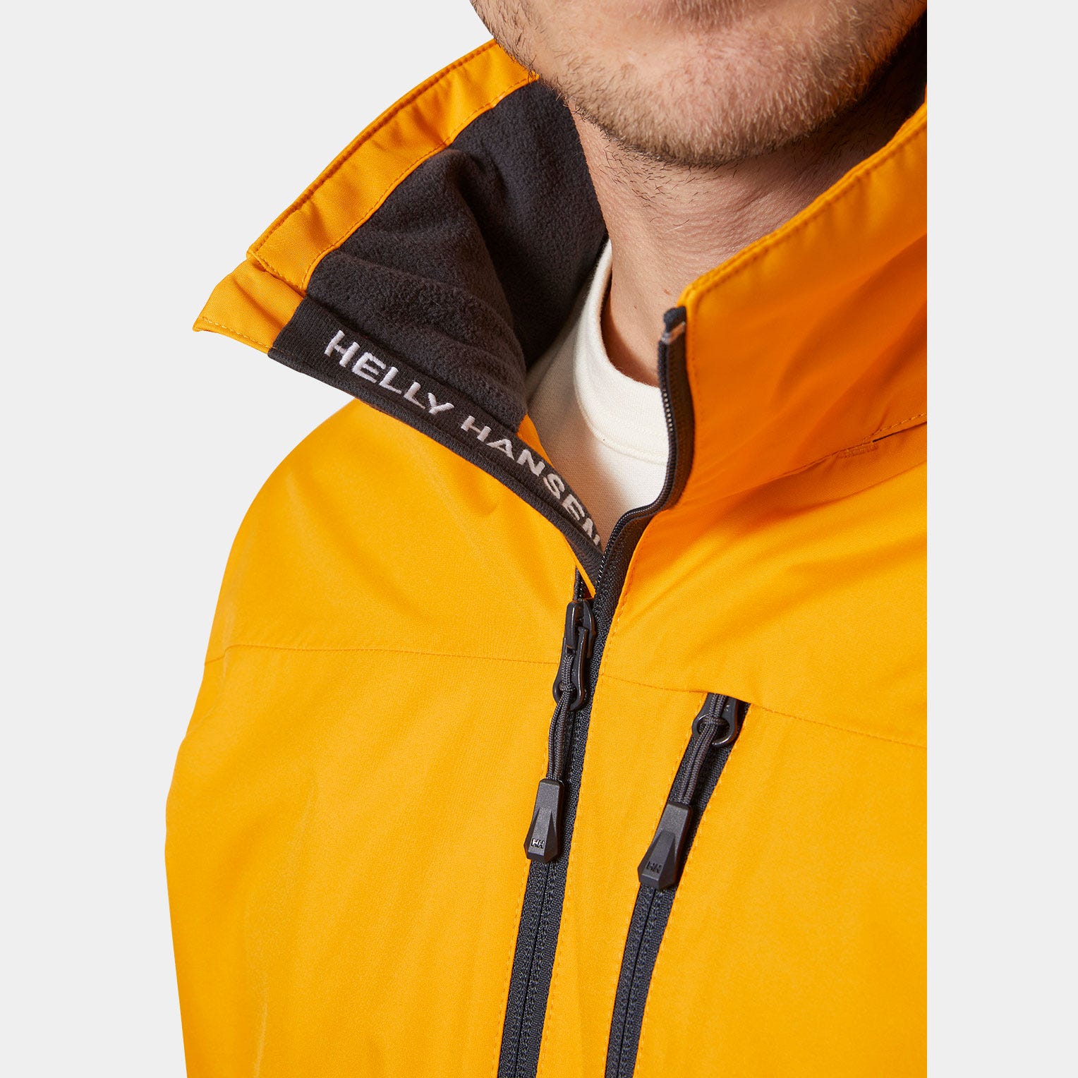 Men's Crew Hooded Midlayer Sailing Jacket