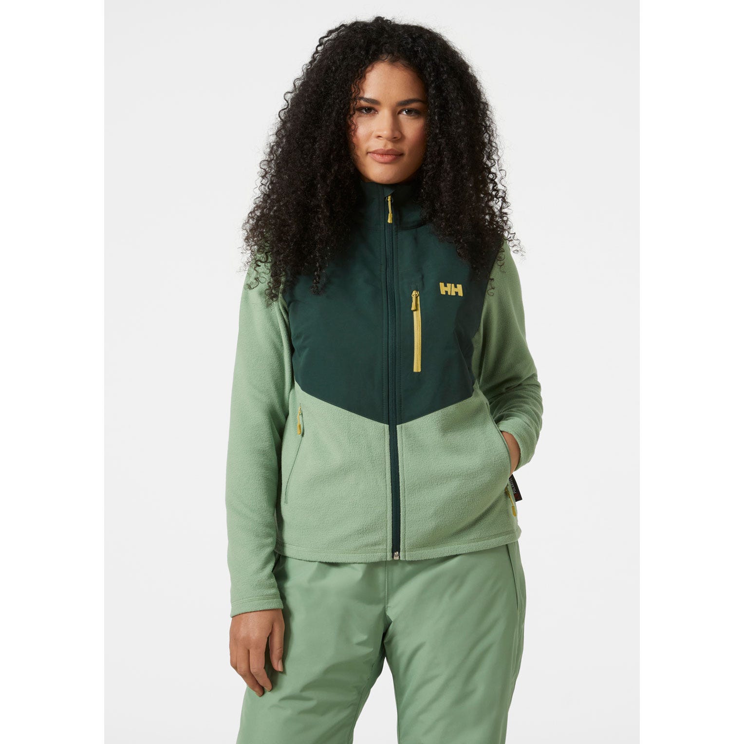 Women M Daybreaker Block Fleece Jacket