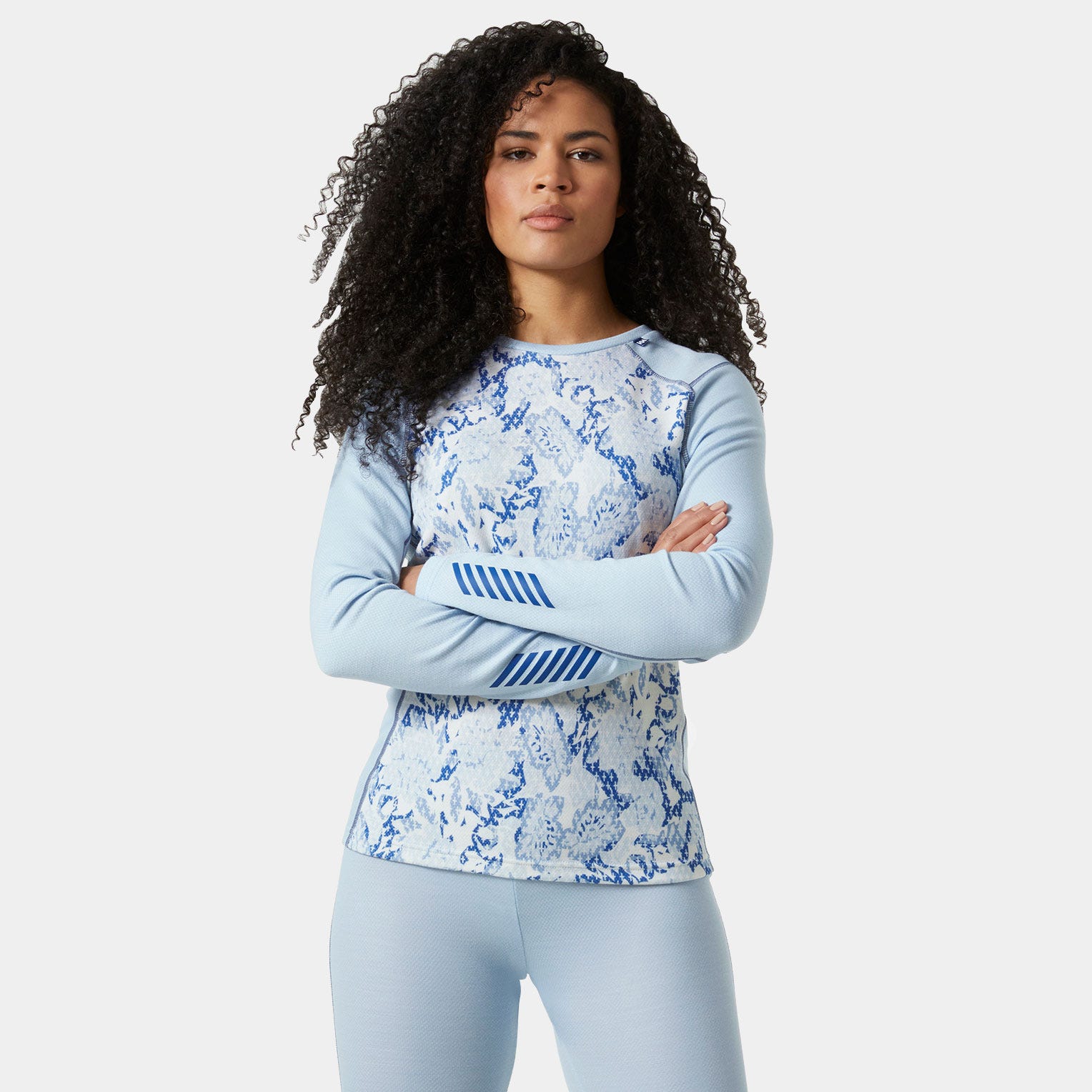 Women's LIFA® Merino Midweight Graphic Long-Sleeve Crew Base Layer