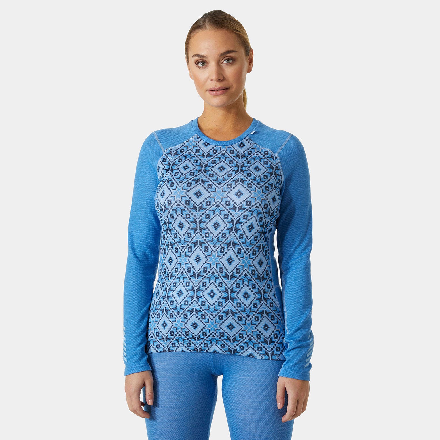 Women's LIFA® Merino Midweight Graphic Long-Sleeve Crew Base Layer