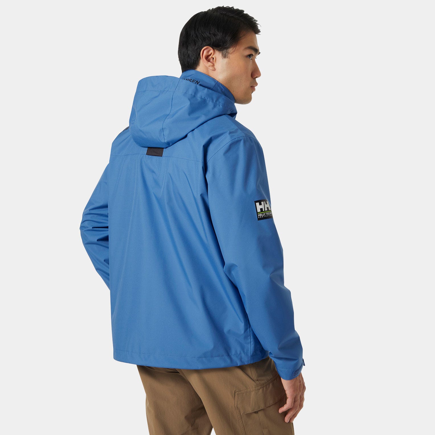 Men's Crew Hooded Midlayer Sailing Jacket