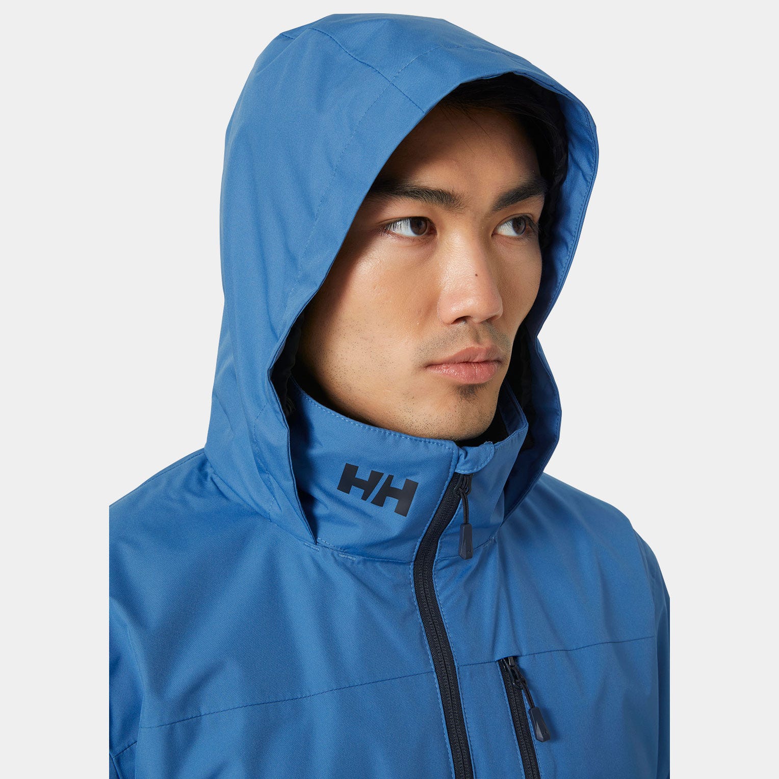 Men's Crew Hooded Midlayer Sailing Jacket