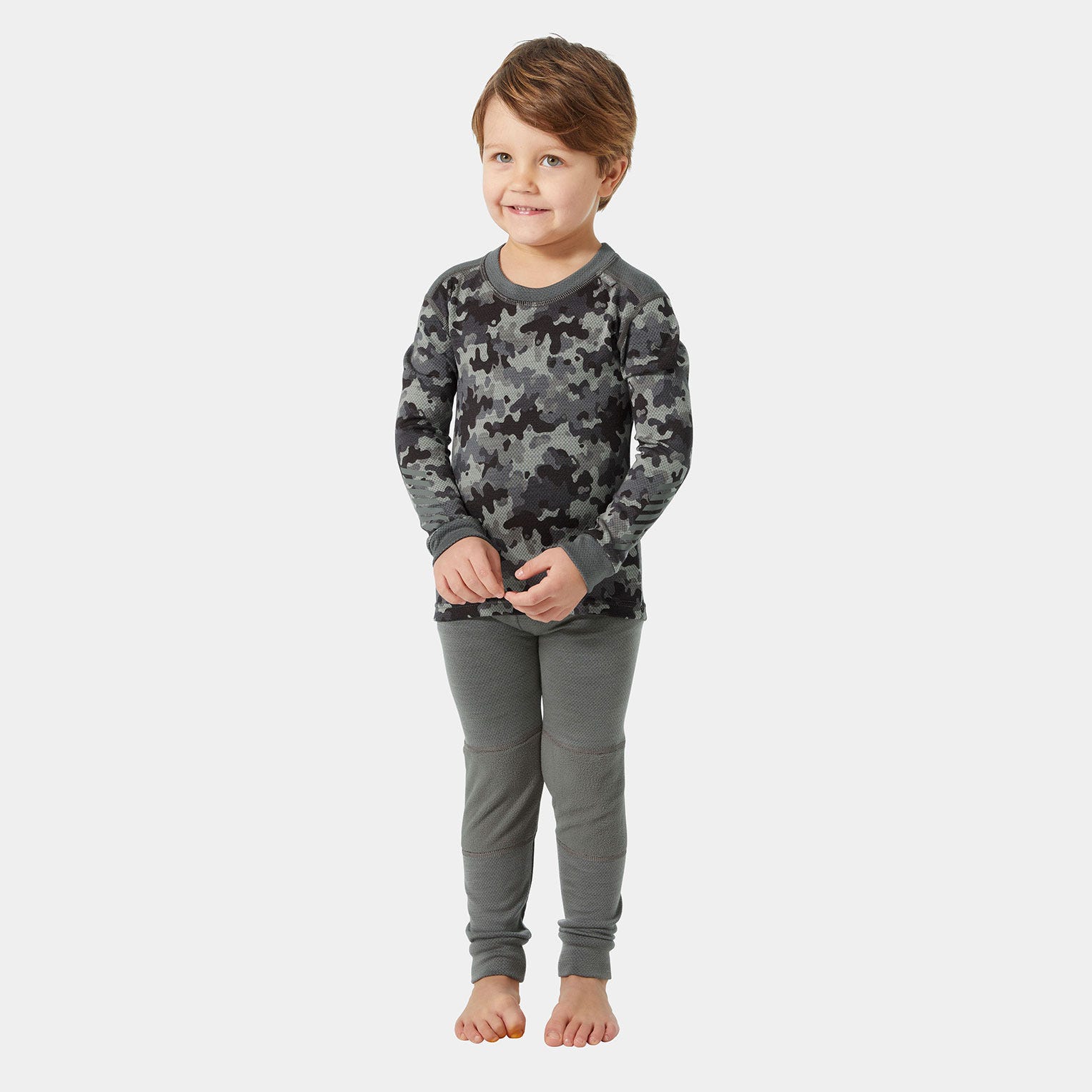Kids' Graphic LIFA® Merino Wool Base Layer Set