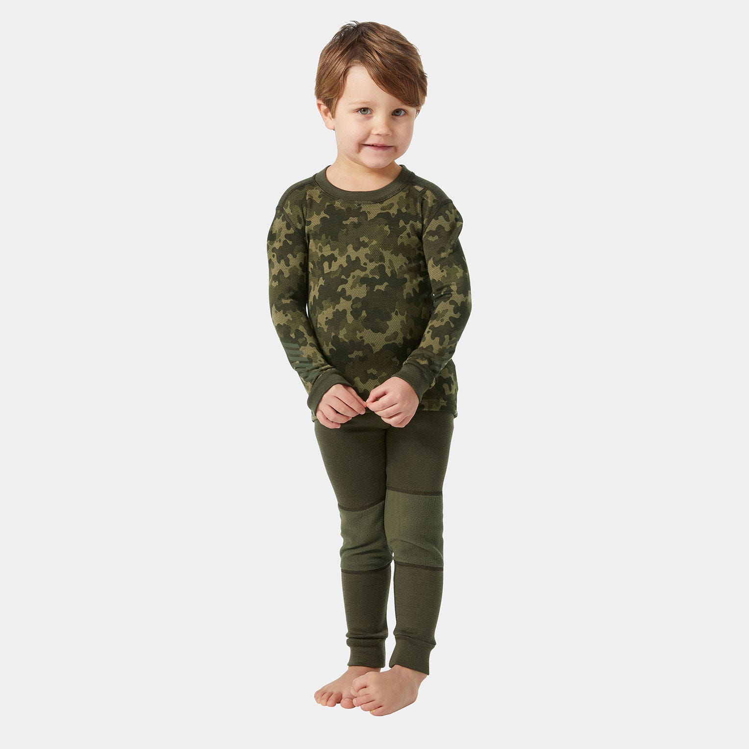 Kids' Graphic LIFA® Merino Wool Base Layer Set