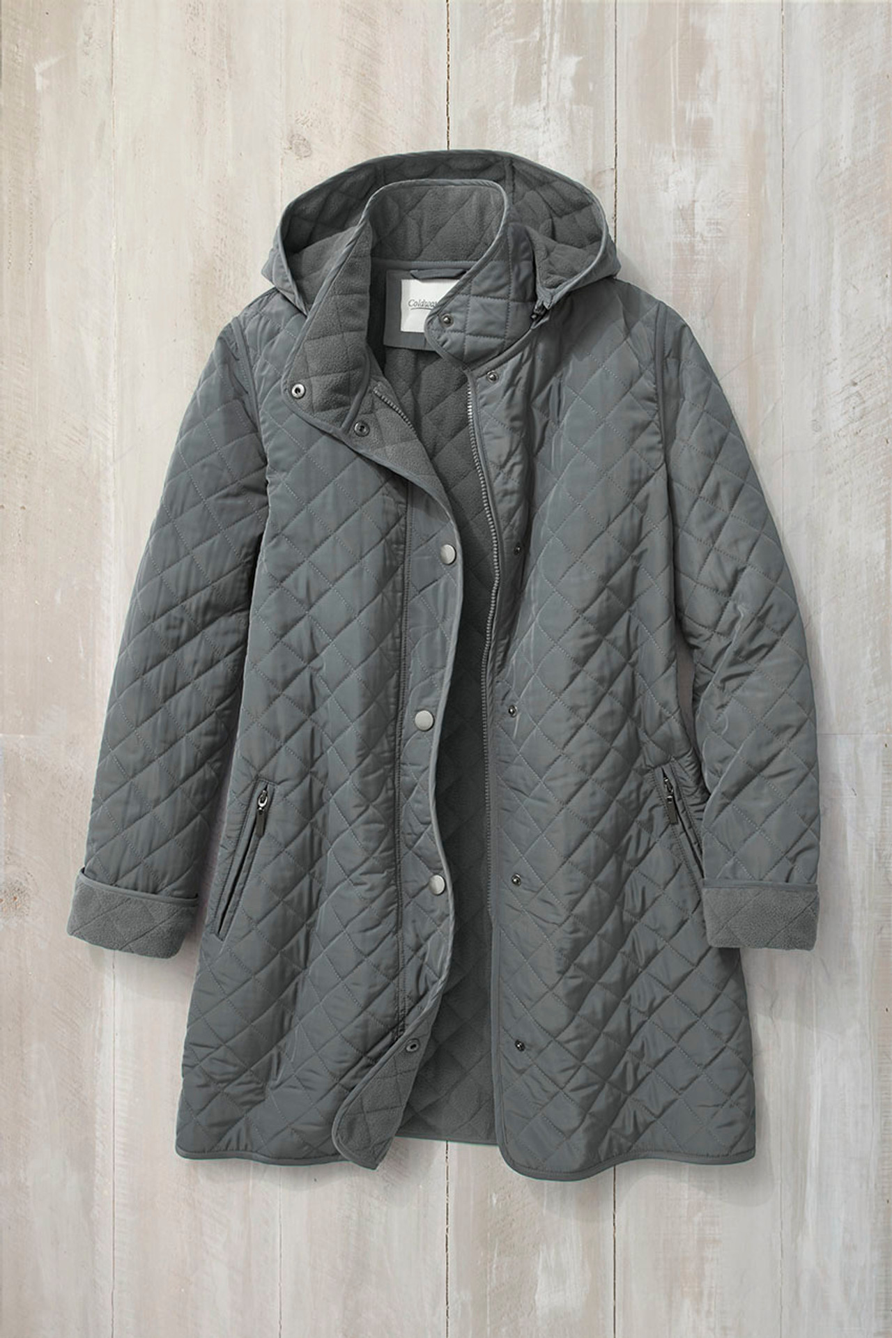 Quilted Car Coat - Coldwater Creek Outlets