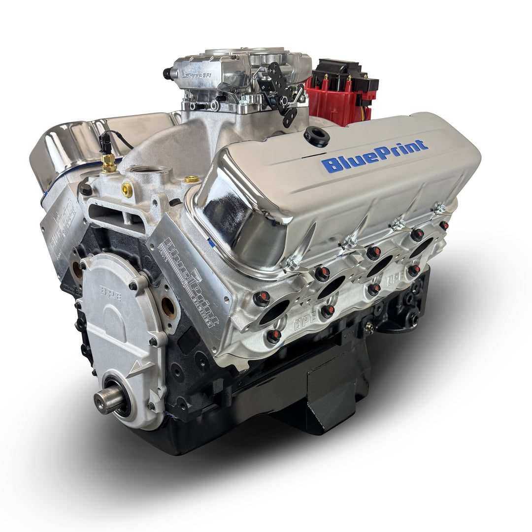 GM Big Block Compatible 496 c.i. Engine - 600 Horsepower - Base Dressed - Fuel Injected