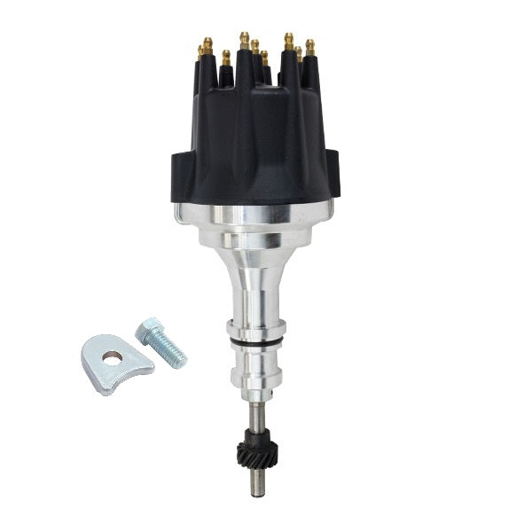 Ford 289 c.i. and 302 Windsor SB Compatible ProSeries 2-Wire Distributor - Black Cap