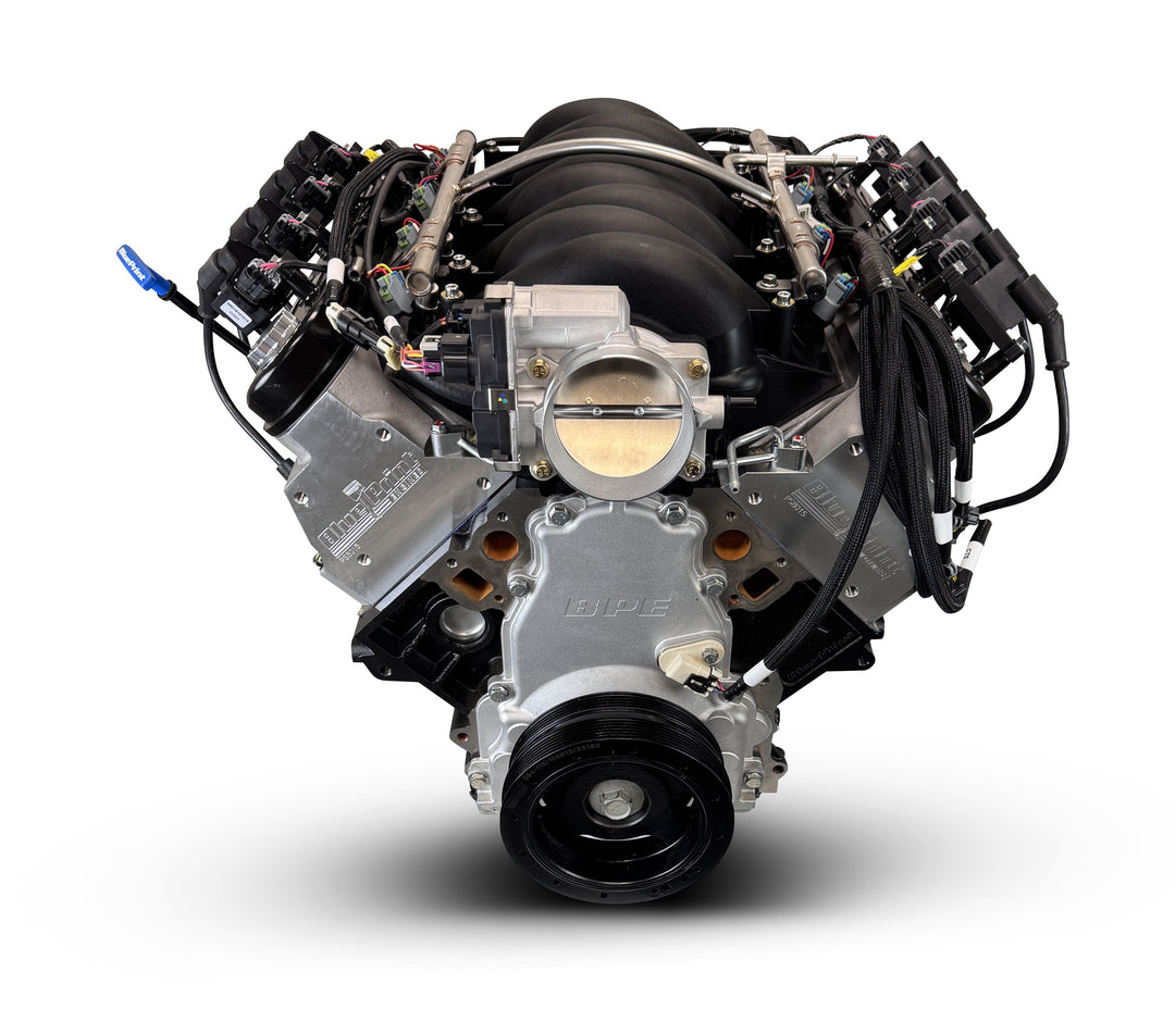 GM LS Compatible 376 c.i. Engine and 4L65/70E Automatic Transmission - 530 Horsepower - Standard Edition Builder Series - Holley Terminator X EFI System