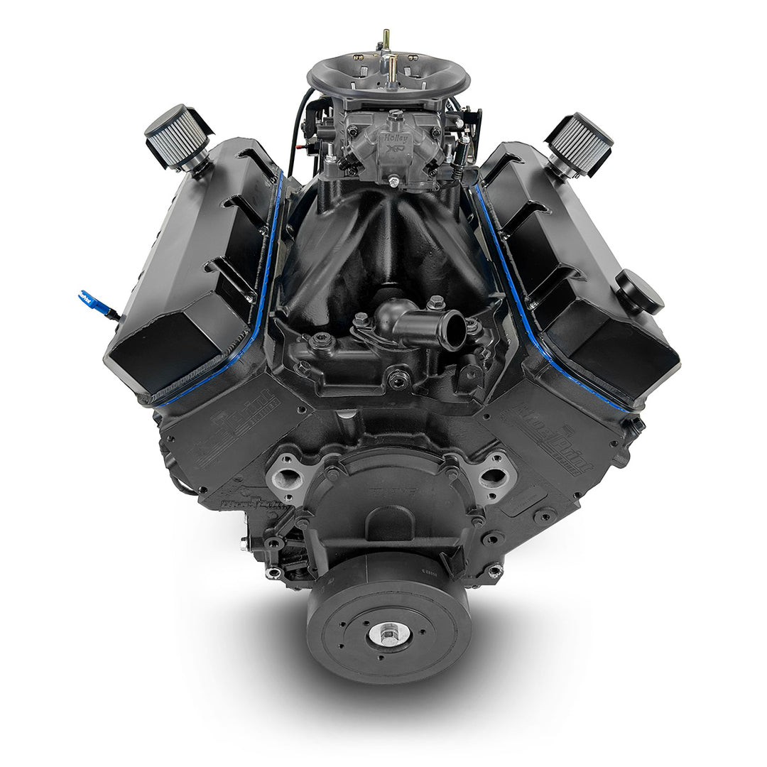 GM Big Block Compatible 632 c.i. ProSeries Engine - 815 Horsepower - Blackout Reaper Edition Base Dressed - Carbureted