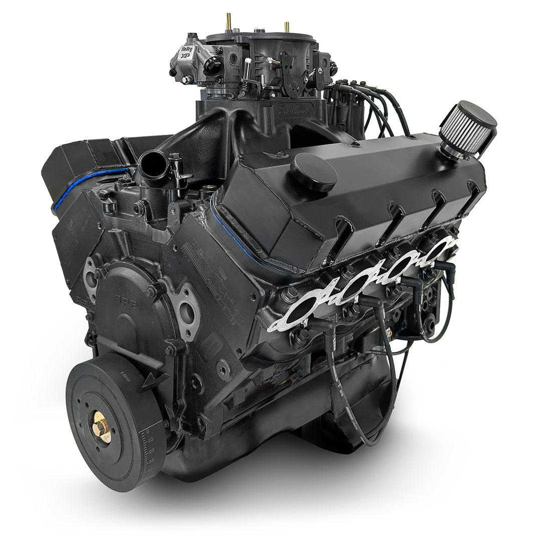 GM Big Block Compatible 632 c.i. ProSeries Engine - 815 Horsepower - Blackout Reaper Edition Base Dressed - Carbureted