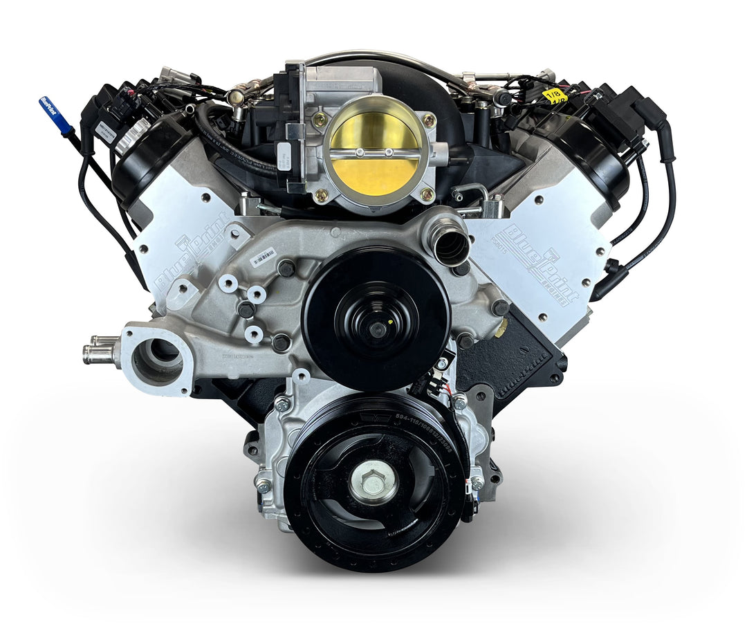 GM LS Compatible 376 c.i. Pro Series Engine - 530 Horsepower - Base Dressed - Holley Terminator X EFI System