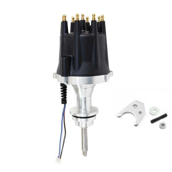 Chrysler 273-360 c.i. SB Compatible ProSeries 2-Wire Distributor - Black Cap