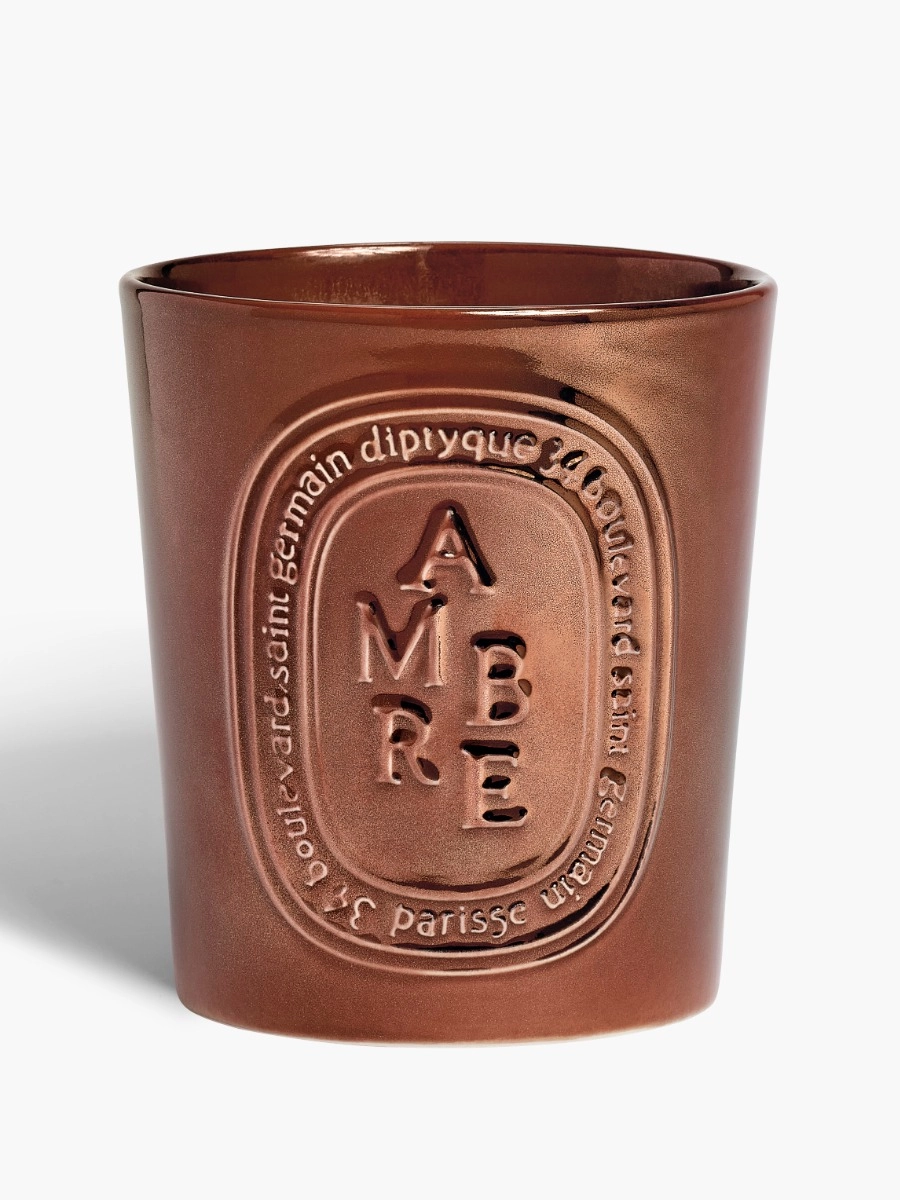 AMBRE - Bougie grand modèle (Édition limitée d'hiver)