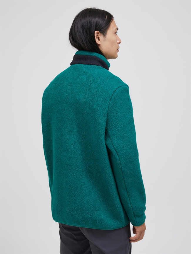 Fleece Snap T-Neck Men