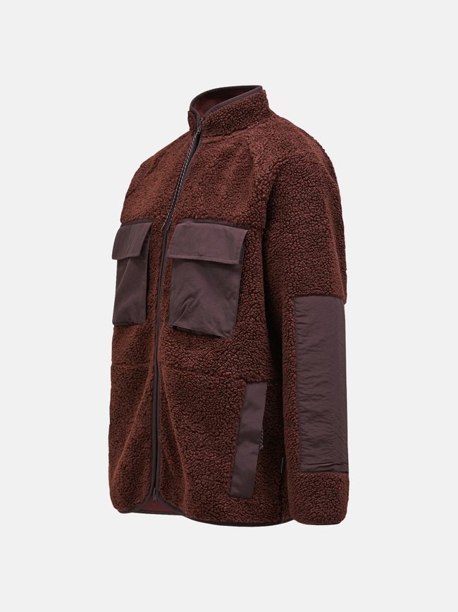 Heavy Pile Oversized Jacket Men