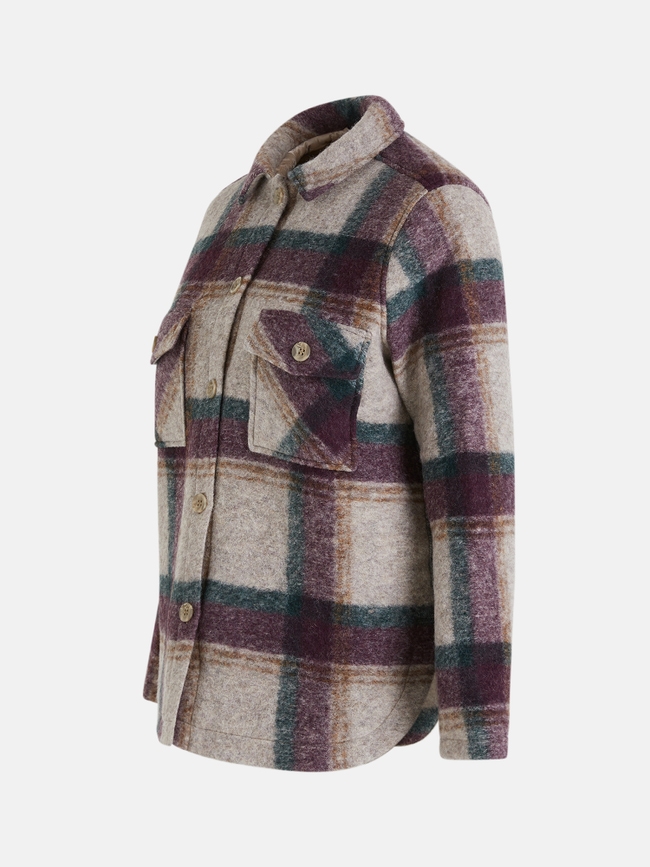 Kelly Wool Shirt Jacket Women