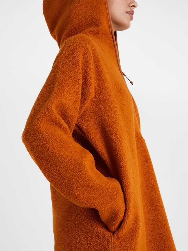 Long Pile Anorak Women