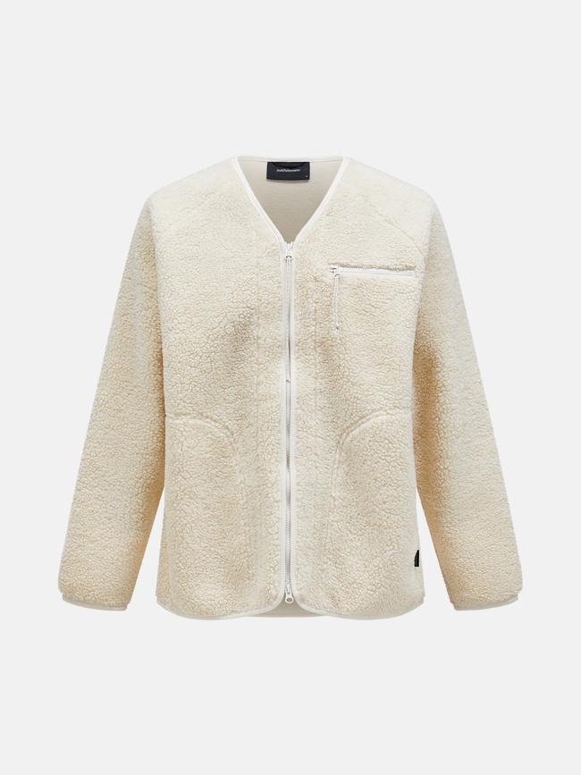 Heavy Pile Oversized Cardigan Men
