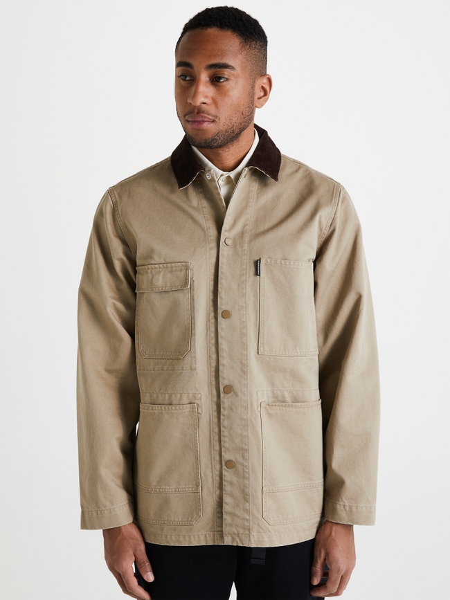 Heavy Cotton Chore Jacket Men