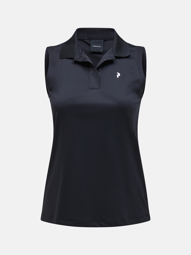 Illusion Sleeveless Polo Women