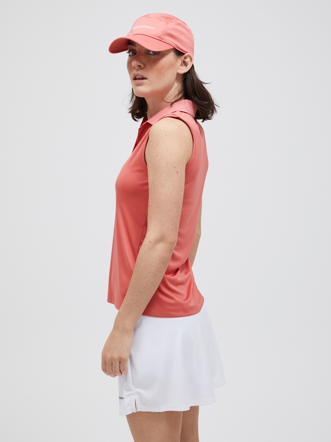 Illusion Sleeveless Polo Women
