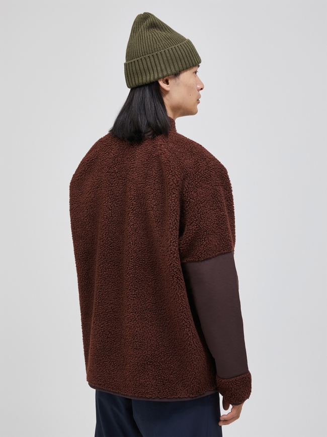 Heavy Pile Oversized Jacket Men