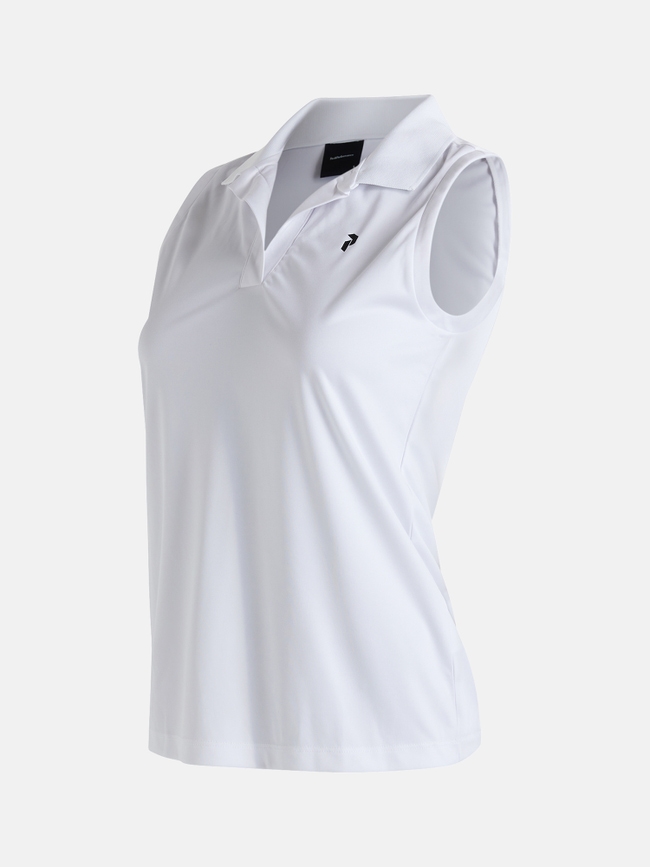 Illusion Sleeveless Polo Women