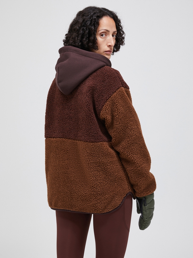 Heavy Pile Oversized Cardigan Women