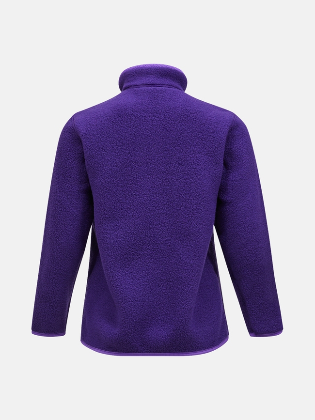 Fleece Snap T-Neck Women