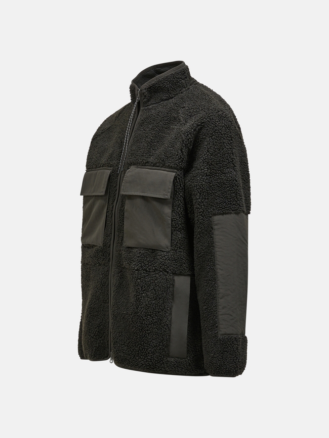 Heavy Pile Oversized Jacket Men