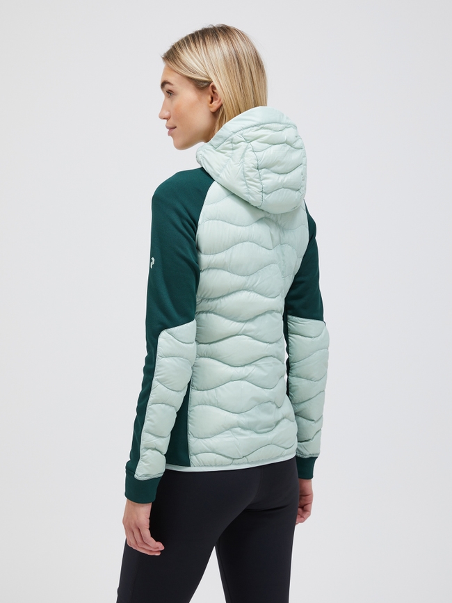 Helium Hybrid Down Hood Jacket Women