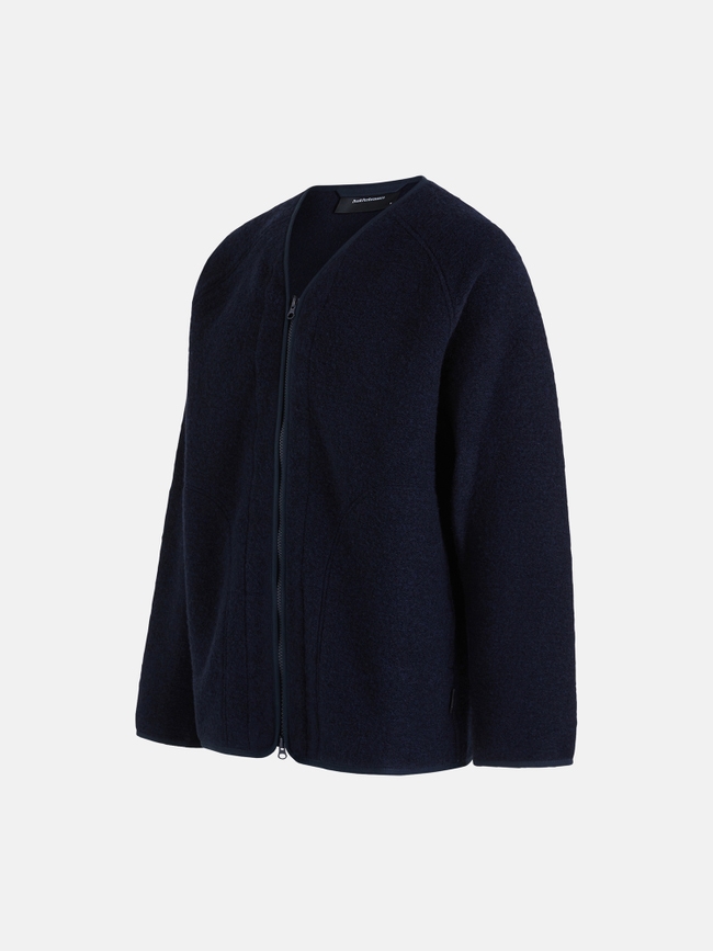 Wool Blend Cardigan Men