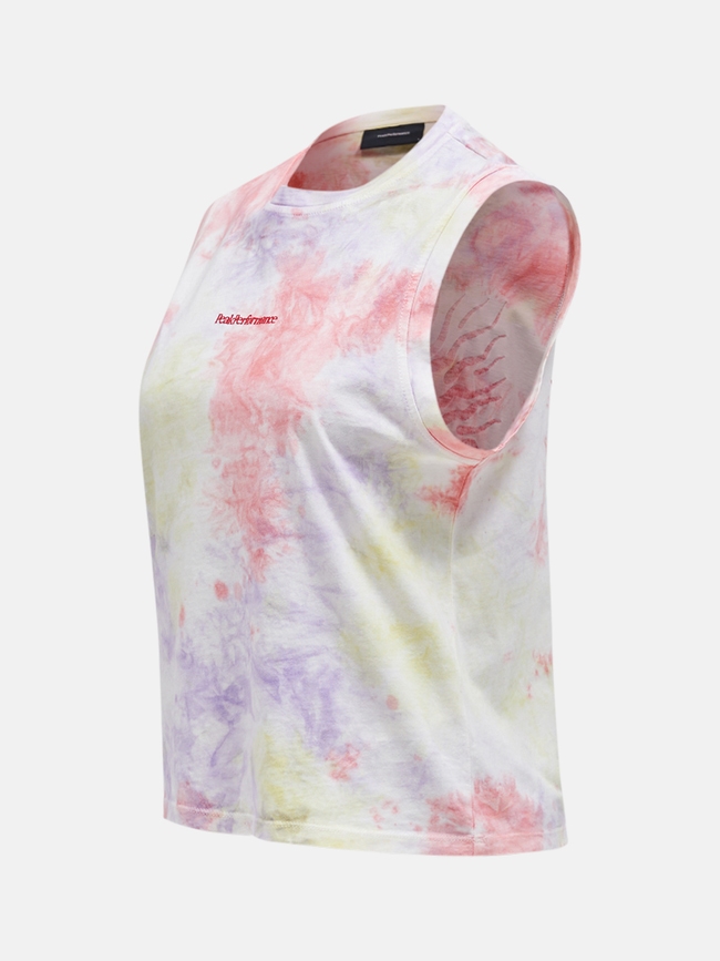 Tie Dye Sleeveless T-shirt Women