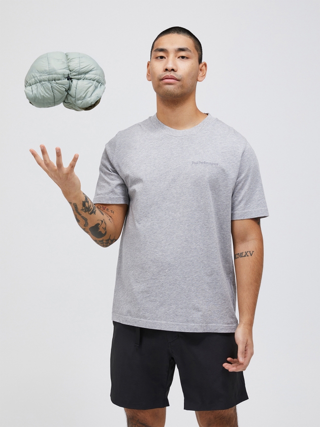 Helium Down Hybrid Hood Men