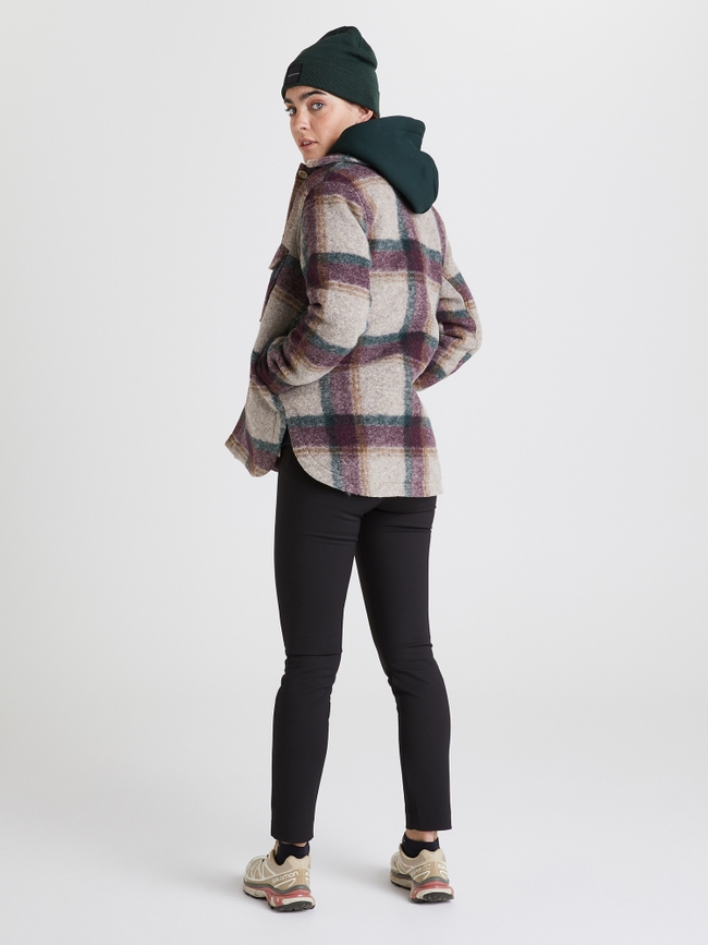Kelly Wool Shirt Jacket Women