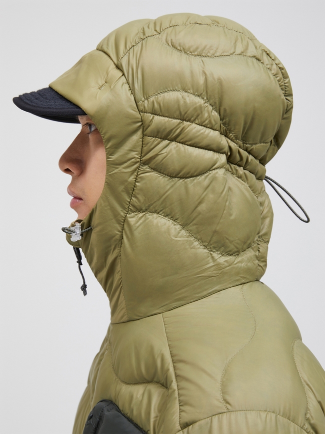 Helium Utility Down Hood Jacket Men