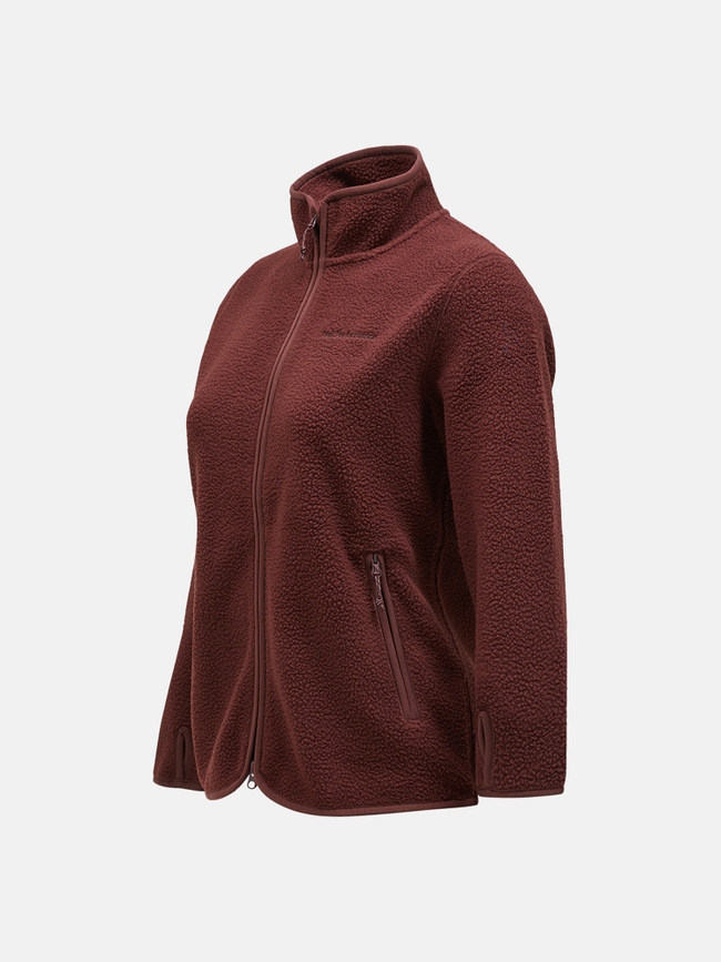Pile Zip Jacket Women
