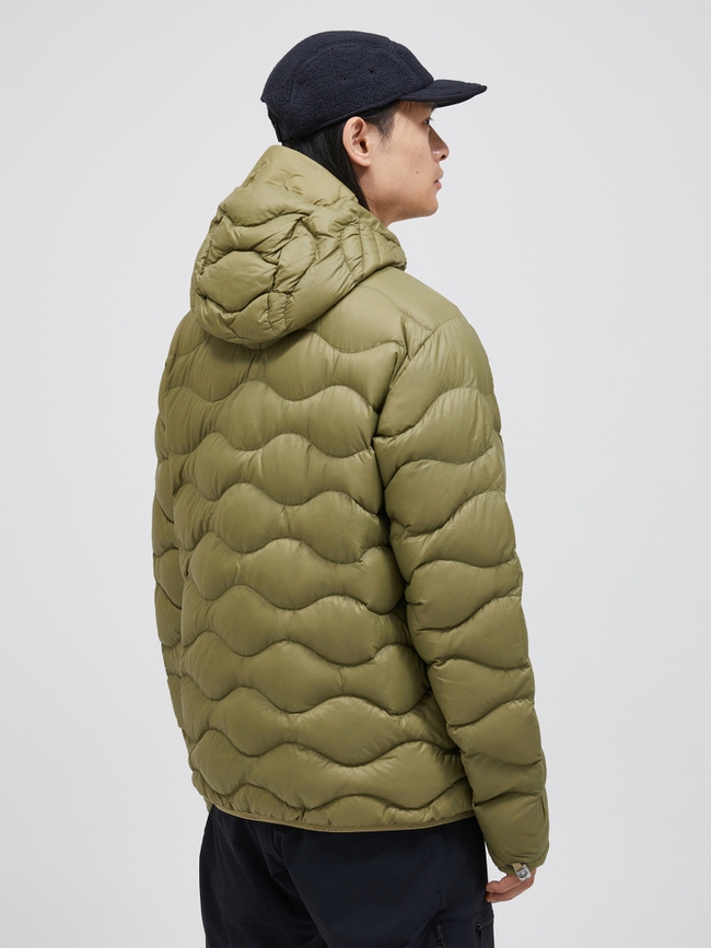 Helium Utility Down Hood Jacket Men