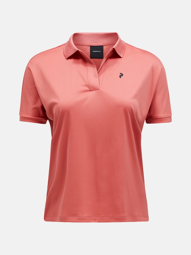 Illusion Short Sleeve Polo Women