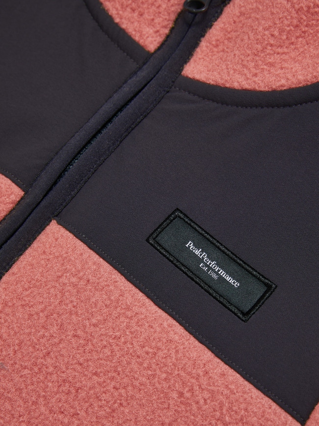 Fleece Full Zip T-Neck Junior