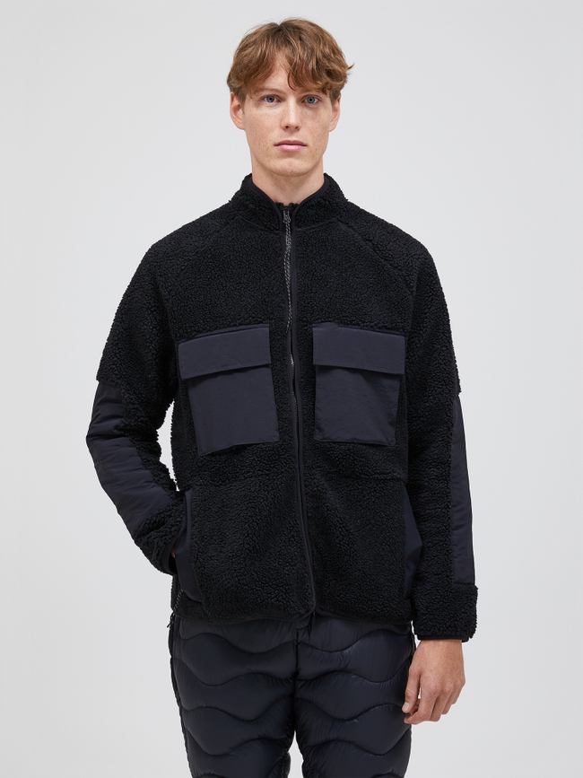 Heavy Pile Oversized Jacket Men