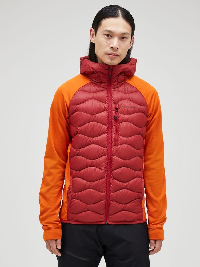 Helium Down Hybrid Hood Men