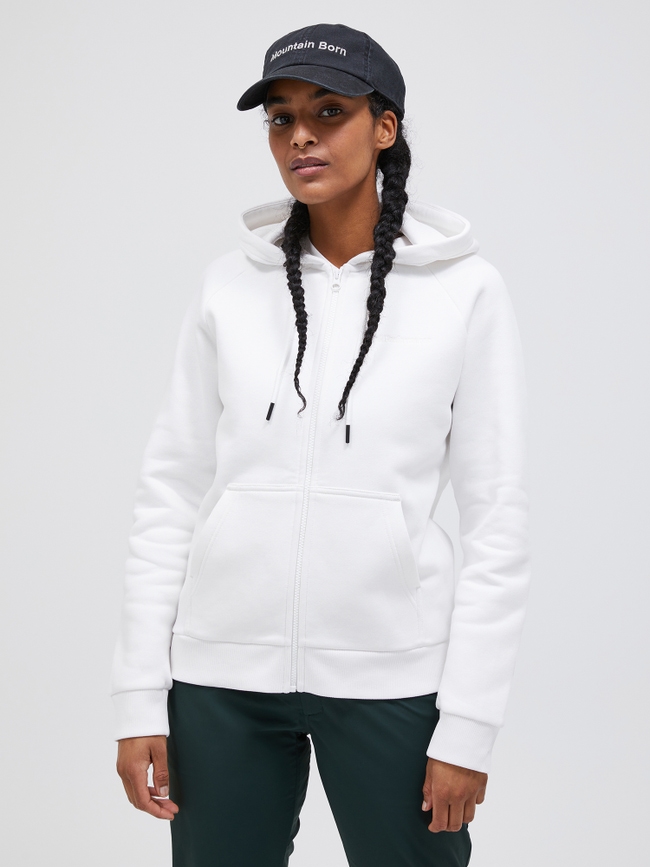 Original Small Logo Zip Hood Women