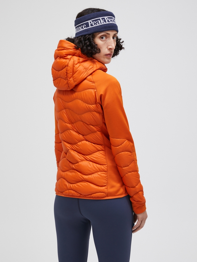 Helium Hybrid Down Hood Jacket Women