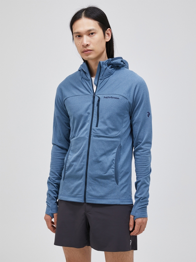 Light Zip Hood Fleece Men