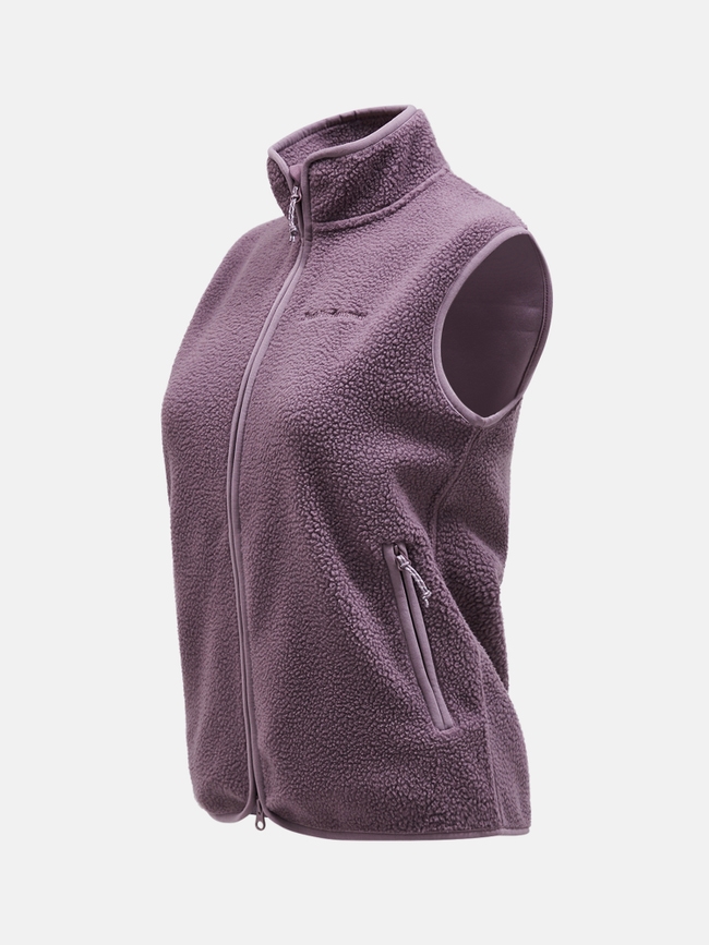 Pile Zip Vest Women