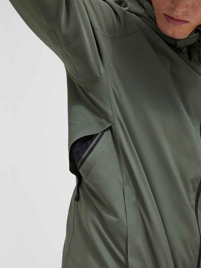 Maroon Insulated 2L Jacket Men