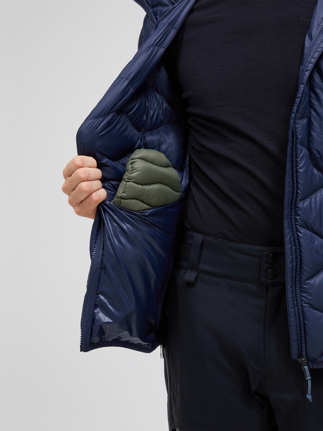 Helium Utility Down Hood Jacket Men