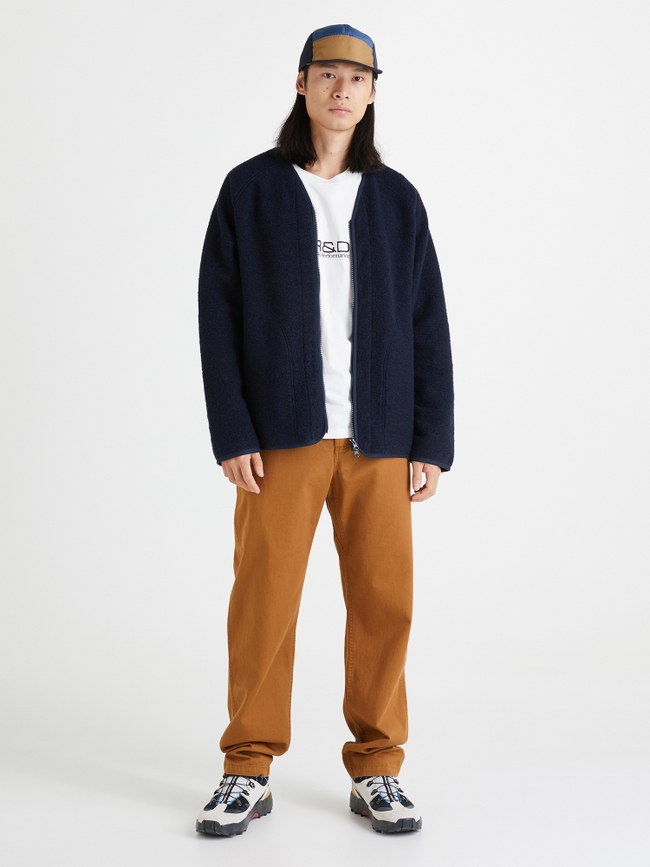 Wool Blend Cardigan Men