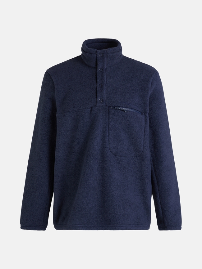 Fleece Snap T-Neck Men